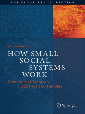 cover image of How Small Social Systems Work